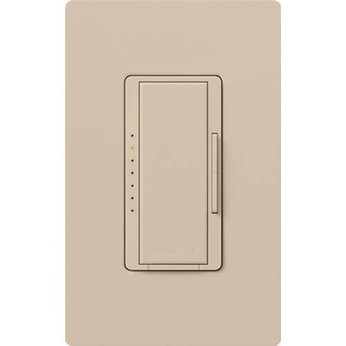 Lutron RadioRA2 1000W Dimmer, Neutral Req Taupe (RRD-10ND-TP)