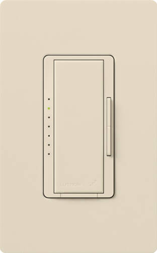 Lutron RadioRA2 Maestro Dimmer with PRO LED+, Light Almond (RRD-PRO-LA)