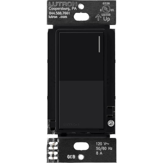 Lutron RadioRA3 SUNNATA RF Switch, Black (RRST-8ANS-BL)