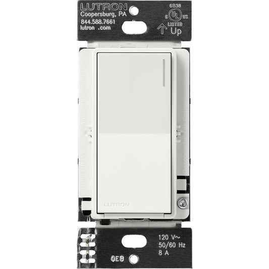 Lutron RadioRA3 SUNNATA RF Switch, Glacier White (RRST-8ANS-GL)