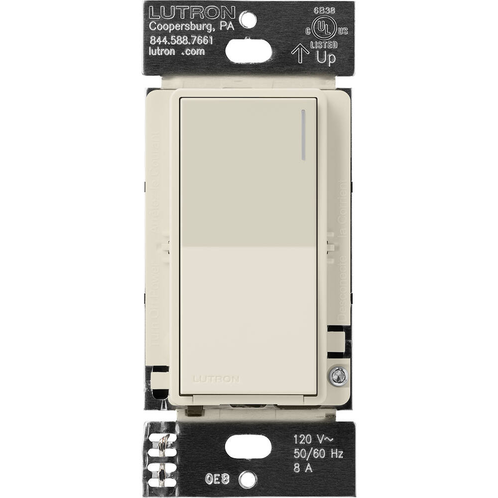 Lutron RadioRA3 SUNNATA RF Switch, Pumice (RRST-8ANS-PM)