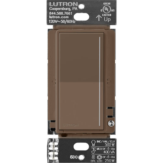 Lutron RadioRA3 SUNNATA RF Touch Dimmer Pro LED+, Espresso (RRST-PRO-N-EP)