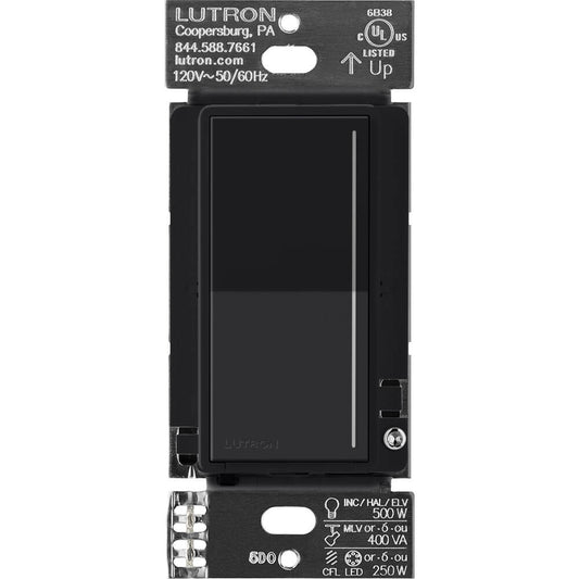 Lutron RadioRA3 SUNNATA RF Touch Dimmer Pro LED+, Midnight (RRST-PRO-N-MN)