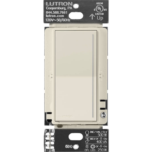 Lutron RadioRA3 SUNNATA RF Touch Dimmer Pro LED+, Pumice (RRST-PRO-N-PM)