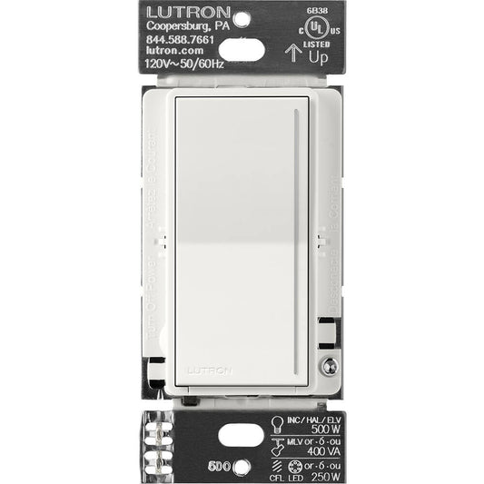 Lutron RadioRA3 SUNNATA RF Touch Dimmer Pro LED+, Architectural White (RRST-PRO-N-RW)