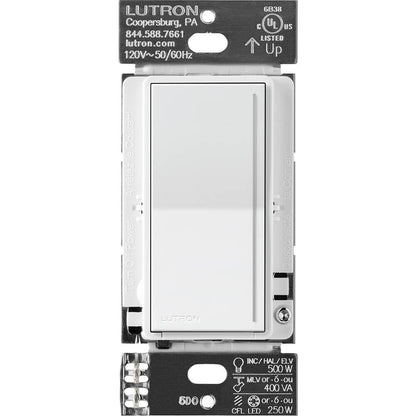 Variateur tactile RF Lutron RadioRA3 SUNNATA Pro LED+, blanc (RRST-PRO-N-WH)