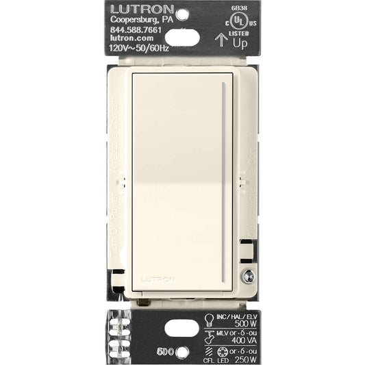Lutron RadioRA3 SUNNATA RF Touch Companion Dimmer, Biscuit (RRST-RD-BI)