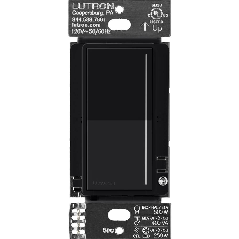 Lutron RadioRA3 SUNNATA RF Touch Companion Dimmer, Black (RRST-RD-BL)