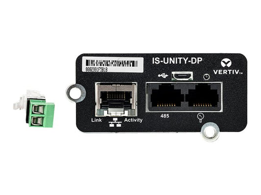 Tarjeta Liebert Intellislot Unity: adaptador de administración remota