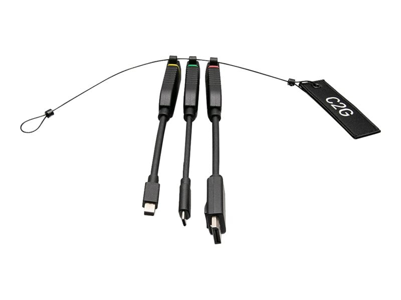 Adaptateur de dongle HDMI 4K universel C2G avec mini-di à code couleur