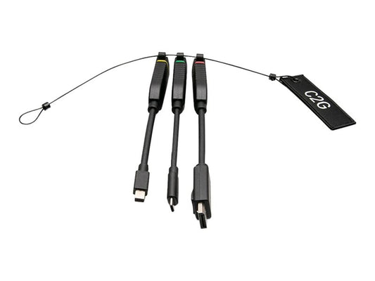Adaptateur de dongle HDMI 4K universel C2G avec mini-di à code couleur