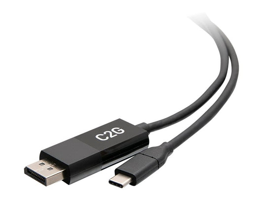 Câble adaptateur USB-C vers DisplayPort C2G 1,8 m (6 pi) - 4K 60 Hz - Vidéo