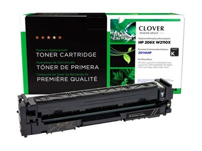 Cartucho de tóner negro remanufacturado de alto rendimiento Clover Imaging para