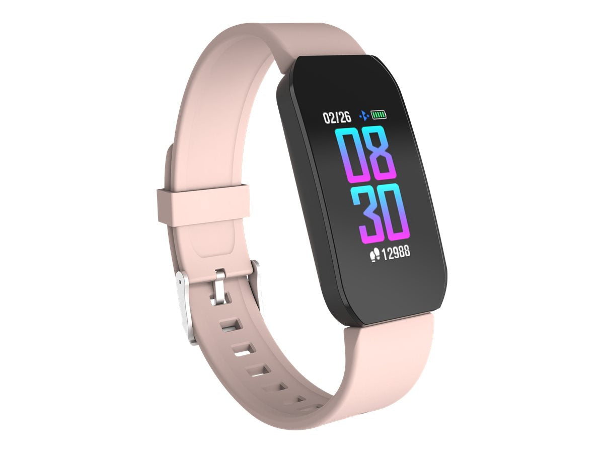 ITouch Active - Metal - Rastreador de actividad con correa - Rosa