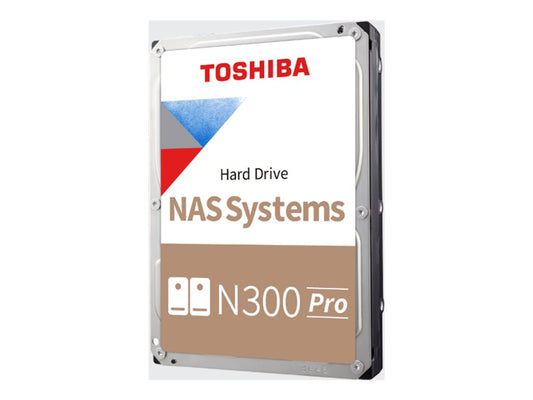Toshiba N300 Pro Nas Hdwg71Axzstb - Hard Drive - 10 Tb - Sata 6Gb/S