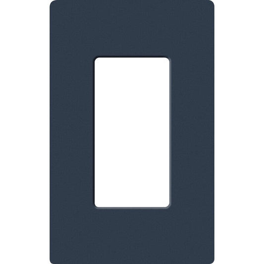 Lutron Satin Colors 1 Gang Decorator Wallplate, Deep Sea (SC-1-DE)