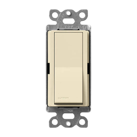 Lutron Satin Colors 15A Single Pole Switch, Sand (SC-1PS-SD)