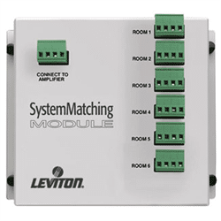 Leviton 6 Zone System Matching Module with Surge (SGAMP)