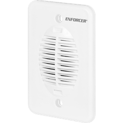 SecoLarm Flush Mount Multi Tone Chime 12-24VDC, White (SH-532BQ)