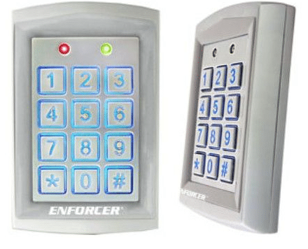 Seco-Larm Outdoor Stand-Alone Keypad, IP65, 2 Form C Relays (SK-1323-SDQ)