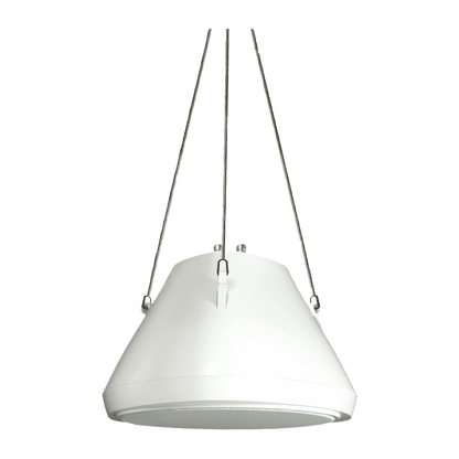Speco 30 Watt RMS 5" Pendant Speaker with Hanging Chain - White (SPE-SP30PT)