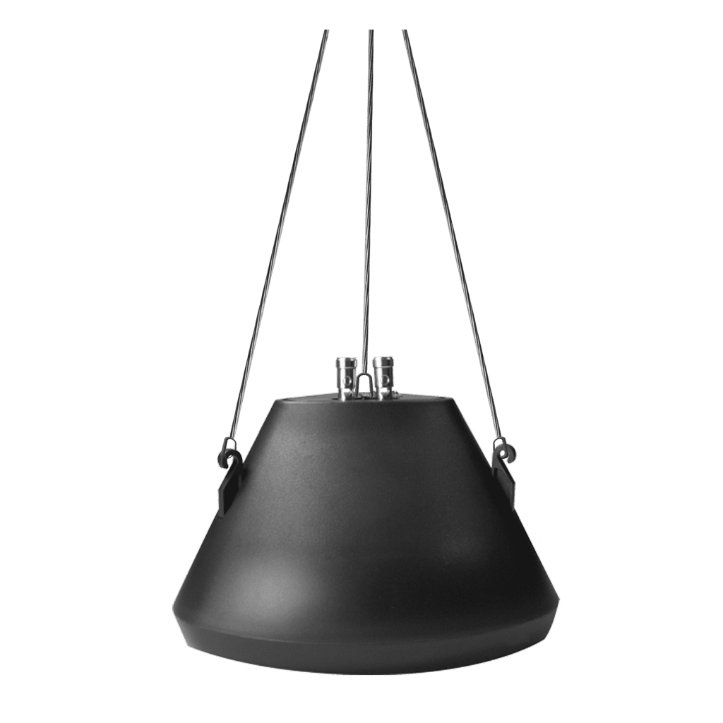 Speco 30 Watt RMS 5" Pendant Speaker with Hanging Chain - Black (SPE-SP30PTB)