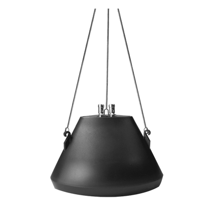 Speco 30 Watt RMS 5" Pendant Speaker with Hanging Chain - Black (SPE-SP30PTB)