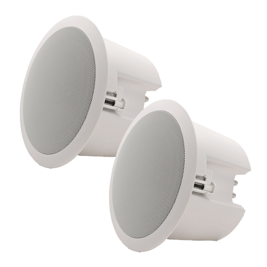 Speco 6.5" In Ceiling Speaker with Back Box (Pair) (SPE-SP6ECS)