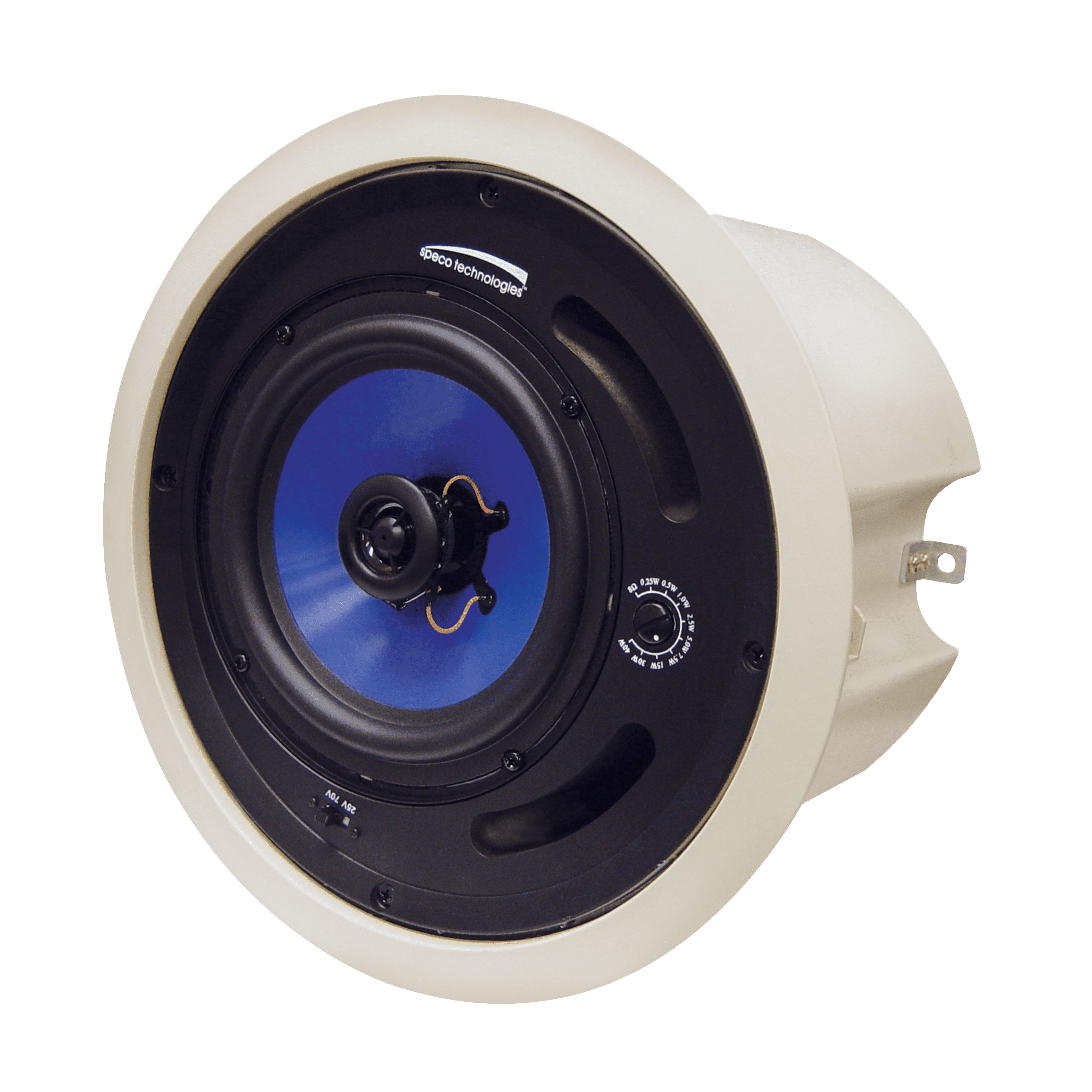 Speco 6.5" 25/70V Speaker with Backbox (SPE-SP6MAT)