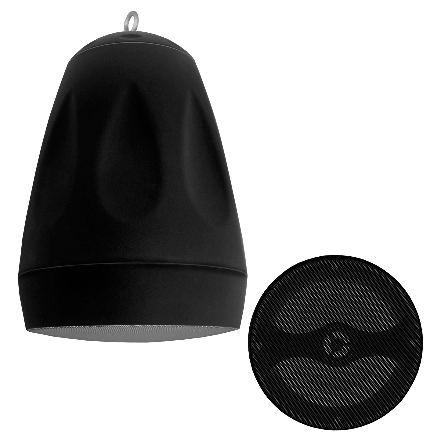 Speco 6.5" 70/25V Premium Combo Speaker- Black (SPE-SP6PTB)