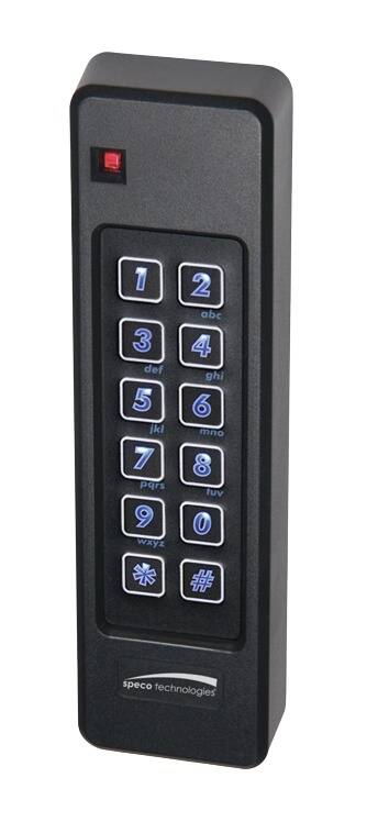 Speco Mullion Keypad & Proximity Reader- HID, AWID, 125kHz (SPE-AP620HA)