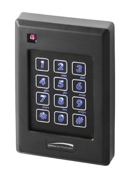 Speco Sing Gang Keypad & Proximity Reader - HID, AWID, 125kHz (SPE-AP640HA)