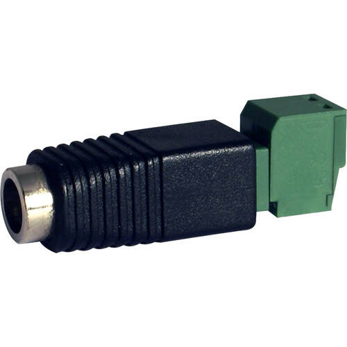 Speco DC Plug to Terminal Block - MALE (pack of 10) (SPE-DCPLGBLOKM)