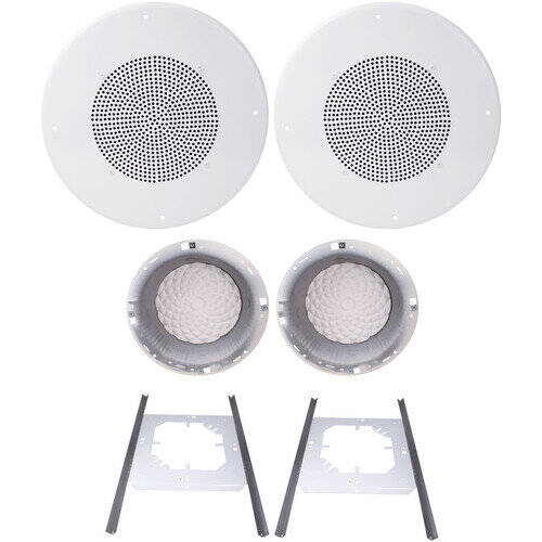 Speco 2 EACH OF: G86TG SPEAKER, TS8 MOUNTING BRACKET, STH8 BACKCAN (SPE-G86KITPR)
