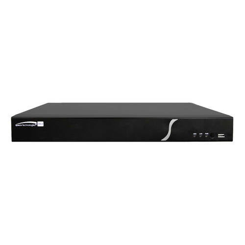 Enregistreur hybride Speco 24 canaux, 8 entrées TVI + 8 entrées hybrides (TVI ou IP) + 8 entrées IP, NDAA, 8 To (SPE-H24HRLN8TB)