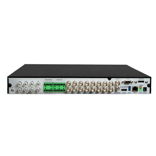 Speco 24 CH Hybrid Recorder,8 TVI + 8 Hybrid (TVI or IP) + 8 IP, NDAA, 8TB (SPE-H24HRLN8TB)