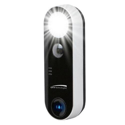 Speco 2MP Wifi Video Doorbell with Face Detection NDAA, with Chime Kit (SPE-O2DB1)