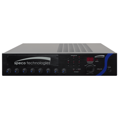 Speco 120W PA Mixer Amplifier with Module Bay (SPE-PBM120A)
