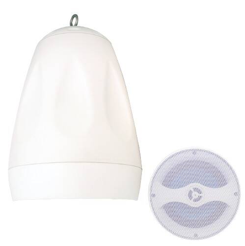 Speco 6.5" 8 Ohms Premium Combo Speaker- White (SPE-SP6PW)