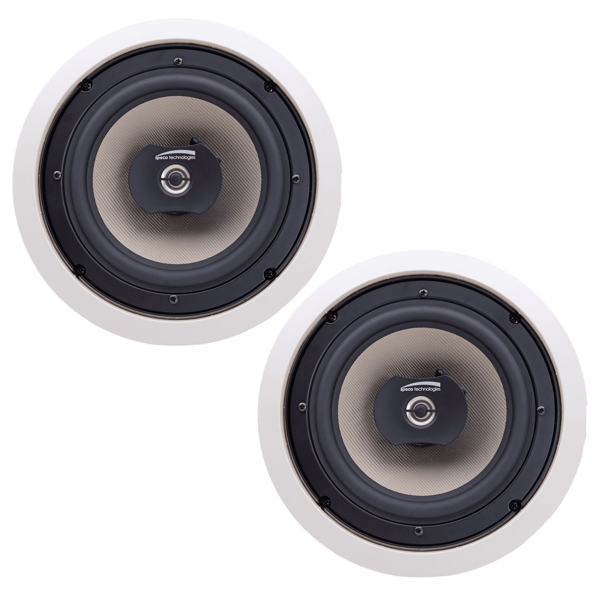 Speco 6.5" Compression Molded PP Cone In-Ceiling Speaker (Pair) (SPE-SPCBC6)