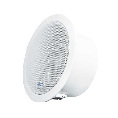 Speco 6" IP Ceiling Speaker, 15W Amplifier, PoE, SIP, ONVIF (SPE-SPIPC6A)