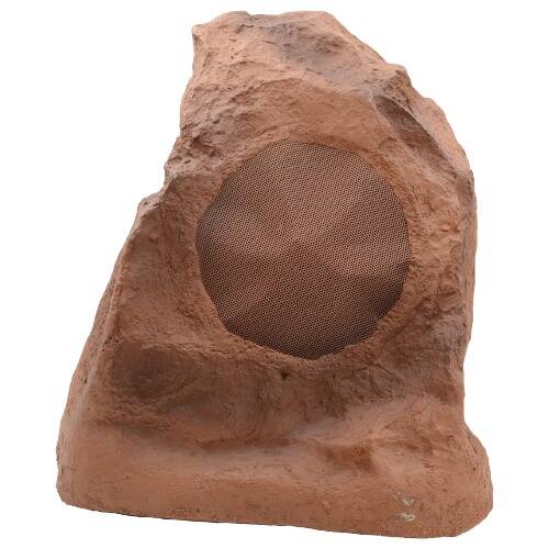 Speco Outdoor Brown Rock Speaker Supporting 25V/70V and 8 Ohm (SPE-SPRK65CBT)