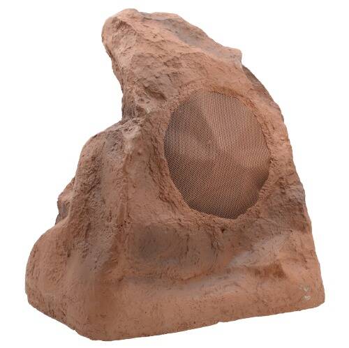 Speco Outdoor Brown Rock Speaker Supporting 25V/70V and 8 Ohm (SPE-SPRK65CBT)