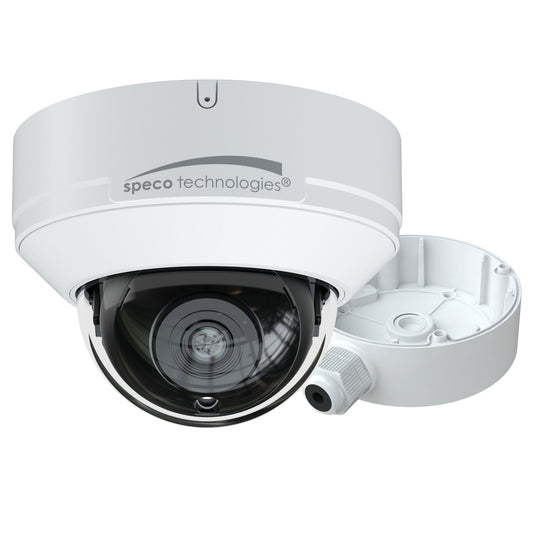 Speco 2MP Combo HDTVI, HDCVI and AHD IR Dome Camera with Junction Box, 2.8mm (SPE-VLD9)