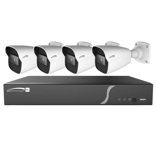 Speco 8 Channel Zip Kit with 4 Bullets, 2T HD (SPE-ZIPL84B2)