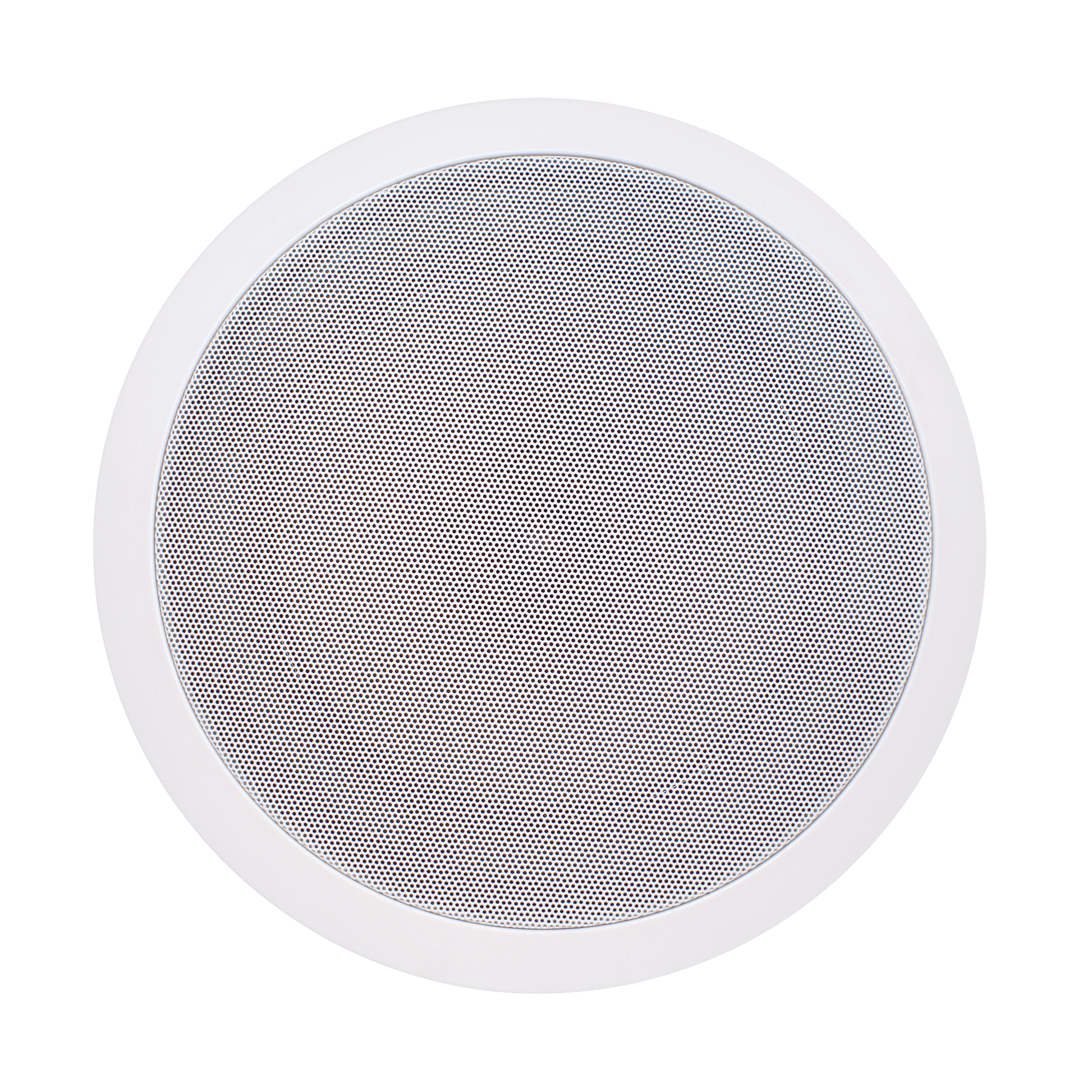 Speco 8 Inch 25V/75V Contractor In-Ceiling Speaker, White (SPE-SPG86T)