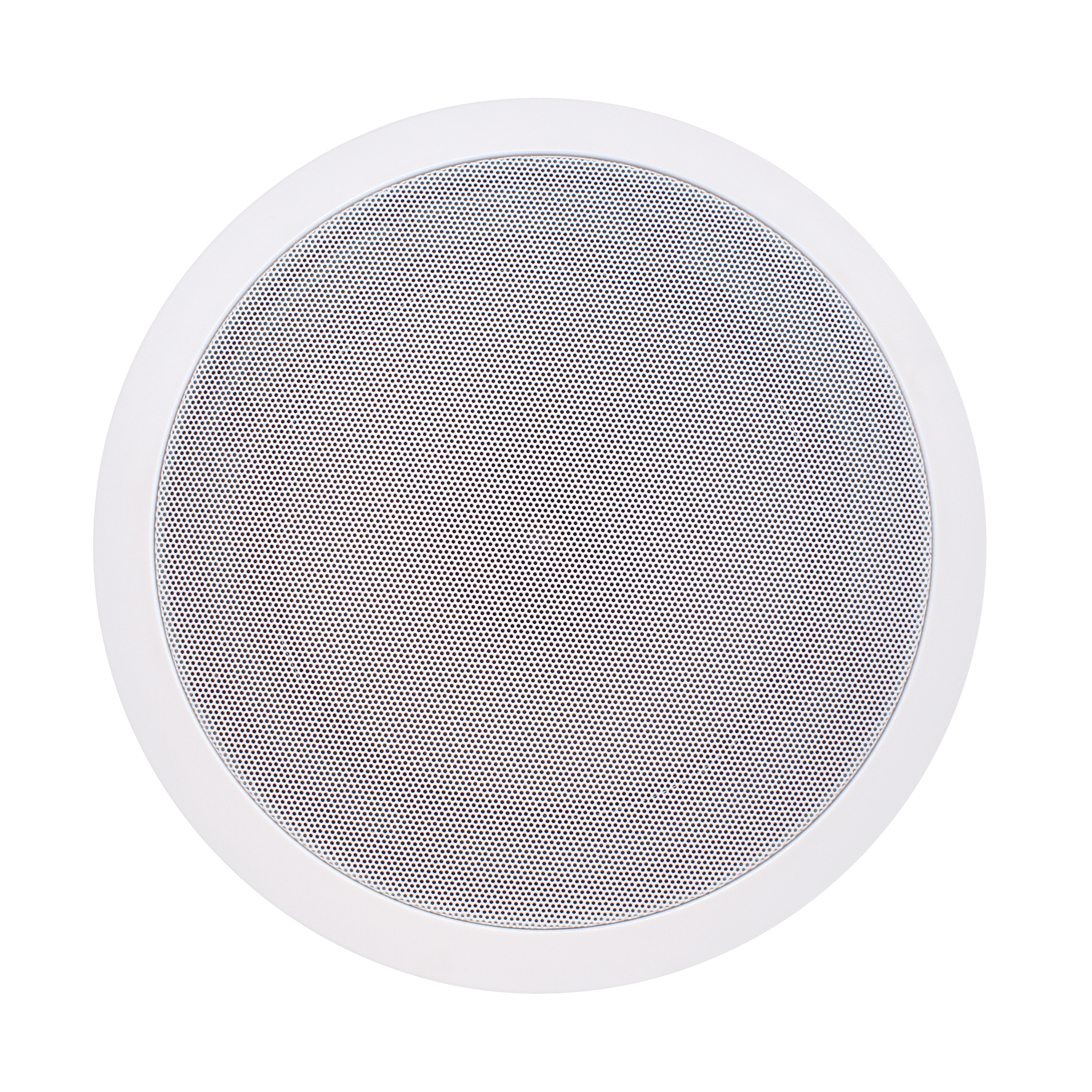 Speco 8 Inch 25V/75V Contractor In-Ceiling Speaker, White (SPE-SPG86T)