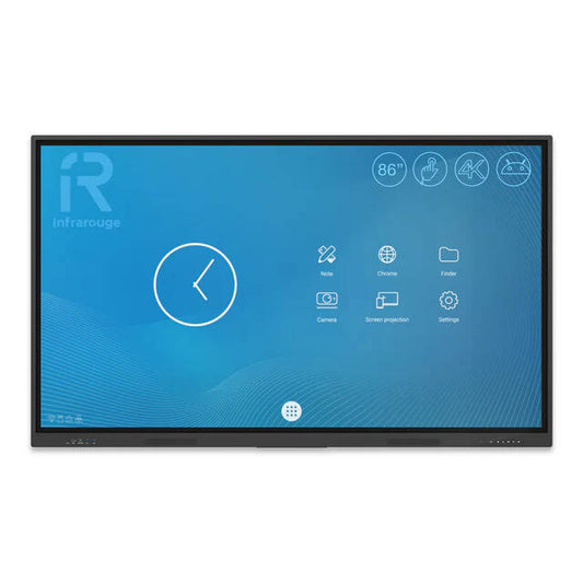 Speechi 86 Inch SuperGlass Pro 4K Smart Interactive Display, Android EDLA (ST-86-CONNECT-PRO5)