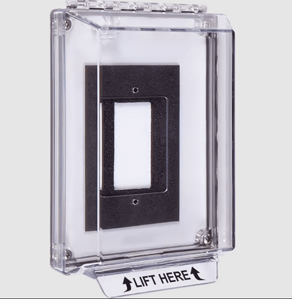 STI Universal Stopper, Flush Mount, Clear (5.95" H x 4" W x 3.88" D) (STI-13000NC)