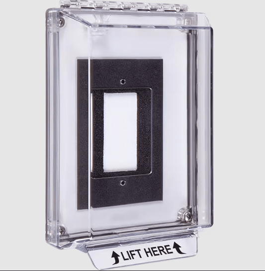 STI Universal Stopper, Flush Mount, Clear (5.95" H x 4" W x 3.88" D) (STI-13000NC)